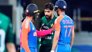 India vs Pakistan, Super Fours, abhishek sharma fight with haris rauf