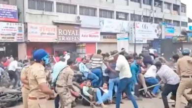 Rangoli with 'I Love Mohammed' Sparks Ruckus in Ahilyanagar