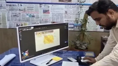 સુરતમાં ઝડપાયેલી નકલી વિઝા ફેક્ટરી, જ્યાં વિવિધ દેશોના બોગસ વિઝા સ્ટીકર બનાવવામાં આવતા હતા.