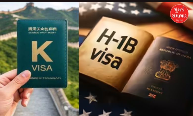 H-1B વિઝા અને K વિઝાની તુલના.