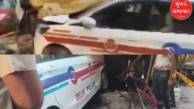 Police PCR van kills innocent person in Delhi: Man walking on footpath dies after hitting him