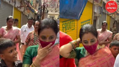 માસ્ક પહેરીને કોણ પહોંચ્યુ લાલબાગચા રાજાના દર્શને? TMKOC સાથે છે ખાસ કનેક્શન...