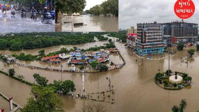 Floods in Gujarat: Heavy rains in 222 talukas in 24 hours, red and orange alert for the next three days