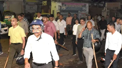 vadodara jurigadhi area stone pelting case 50 accused detained