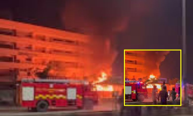 surat mahavir hospital cancer ward building fire incident