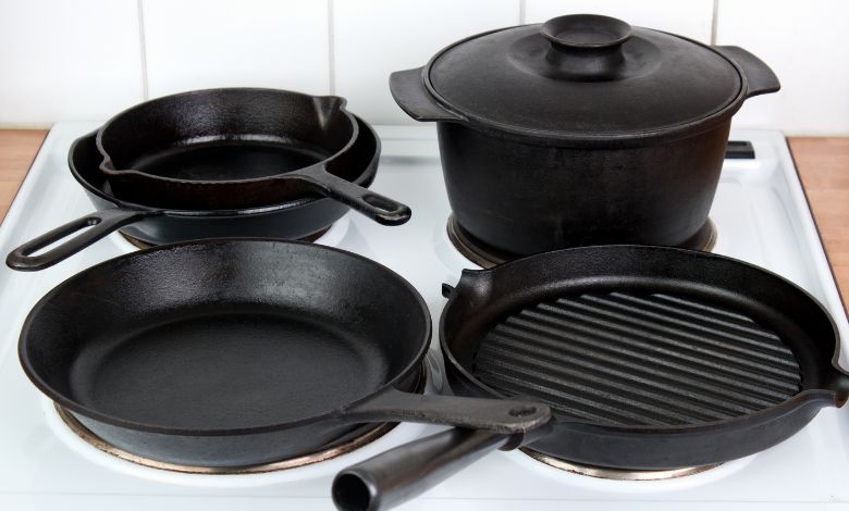 Iron utensils provide the body with iron.