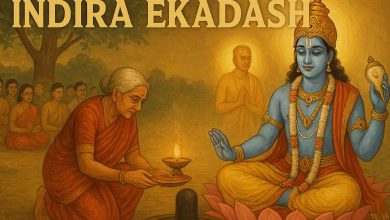 May the ancestors attain salvation through Indira Ekadashi fast.