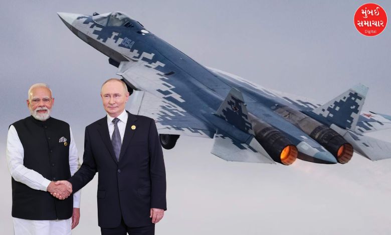 Will Russia's state-of-the-art Su-57 fighter jet be built in India? A big blow to America's F-35