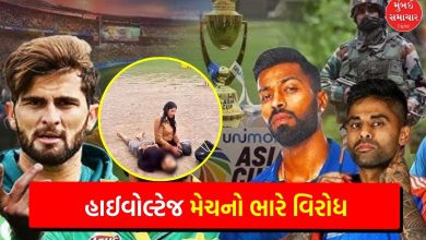 Nationwide outrage over India-Pak match: Politicians, cricketers and martyr's family protest