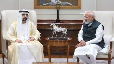 What use is this Indian Union Minister to the Prince of Dubai?