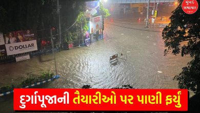 West Bengal Kolkata Heavy rain before Durga Puja four people died