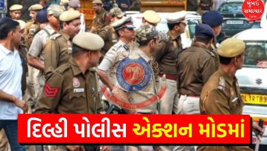 Delhi Police in action mode to curb crime 36 people detained 6 arrested