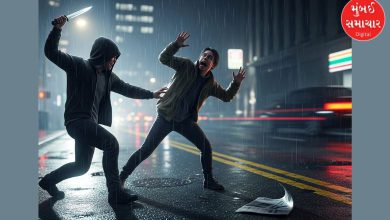 The killers escaped after attacking a builder with a knife in Virat Nagar, Ahmedabad, he died during treatment.