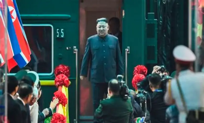 Why is the train on which North Korean leader Kim Jong Un will arrive in Beijing special?