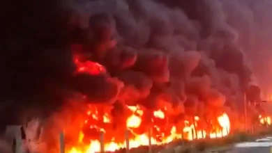 Two fire accidents in one night in Gujarat: Two people die in Mehsana's sulphur plant