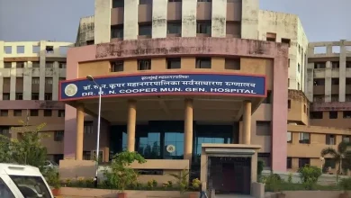 મુંબઈની કૂપર હોસ્પિટલનો પ્રવેશદ્વાર