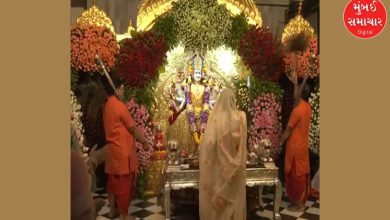 Devotees throng temples early in the morning on the first New Year in the state