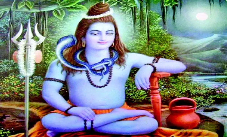 તારા દેવી ભગવાન શિવને પ્રણામ કરતી.