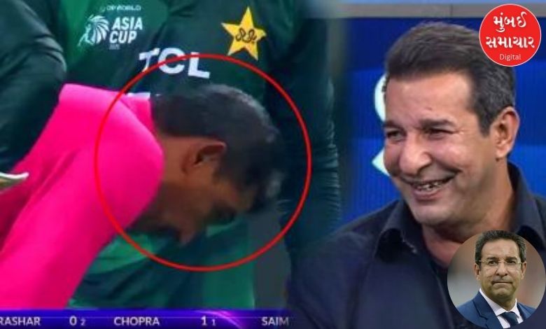 Former Pakistani player makes inappropriate comment after ball hits umpire! Criticism on social media