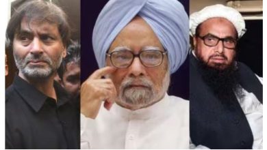 Yasin Malik reveals, Manmohan Singh thanked him after meeting Hafiz Saeed