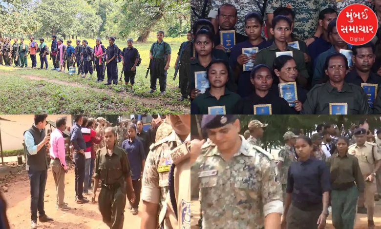 208 Naxalites surrender in Chhattisgarh, terror will end in North Bastar