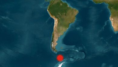 દક્ષિણ અમેરિકાના કેપ હોર્ન અને એન્ટાર્કટિકા વચ્ચે 7. 1 ની તીવ્રતાનો ભૂકંપ