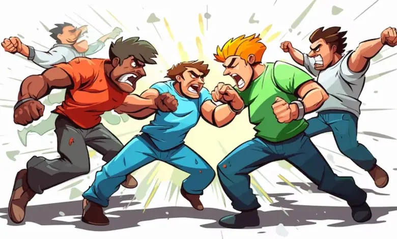 નવા વર્ષના પવિત્ર દિવસે જ અમદાવાદના પાલડી-ભઠ્ઠા વિસ્તારમાં આવેલ વ્રજ પ્લાઝામાં ફટાકડા ફોડવા જેવી સામાન્ય બાબતે બે દુકાન માલિકો વચ્ચે મારામારીની
