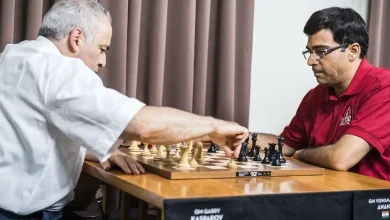 Anand Kasparov chess match