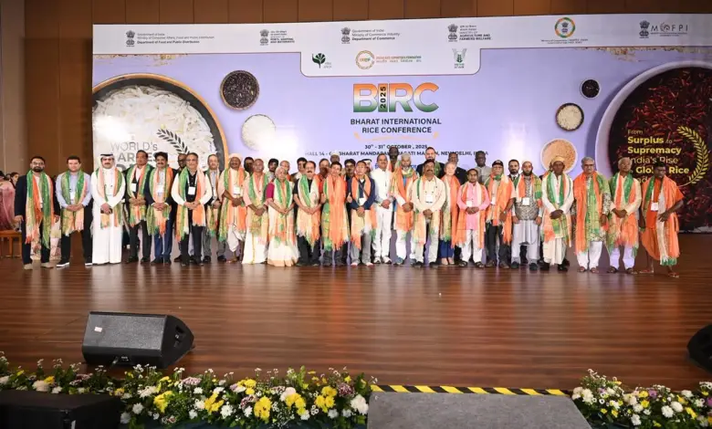 Contracts worth Rs. 25,000 crore on first day of two-day Global Rice Conference: IREF...