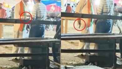 રામલીલામાં ભાજપના નેતાની 'દબંગાઈ': રૂપિયા ઉડાવવાનો વિરોધ થતાં ભાજપ નેતાએ કમર પરથી પિસ્તોલ કાઢી