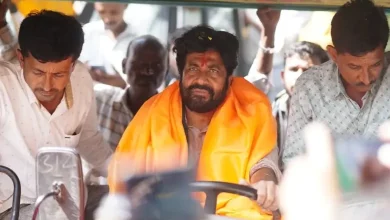 ખેડૂત નેતા બચ્ચુ કડુ અને રાજુ શેટ્ટી વિરોધ આંદોલનમાં