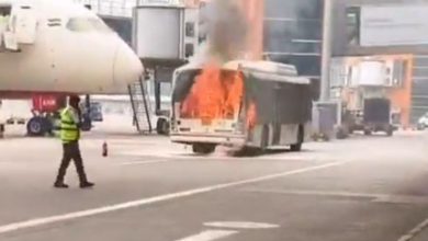 Video: દિલ્હી એરપોર્ટ પર એર ઈન્ડિયાના વિમાન પાસે પાર્ક કરેલી બસ સળગી ઉઠી