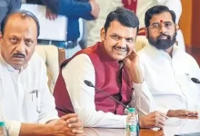 મહારાષ્ટ્ર કેબિનેટ બેઠકમાં મુખ્ય પ્રધાન દેવેન્દ્ર ફડણવીસ અને અન્ય પ્રધાનો મહત્વના નિર્ણયો લેતા.