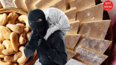 Cashew nut packet stolen in Ahmedabad
