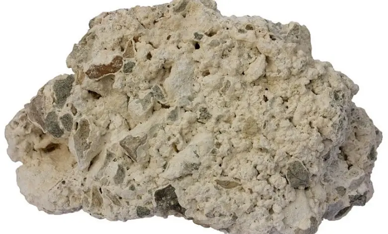 Classification of limestone into main minerals