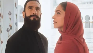 દીપિકા હિજાબમાં અને રણવીર સિંહ લાંબી દાઢીમાં