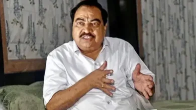 એકનાથ ખડસેનો બંગલો જ્યાં ચોરીની ઘટના બની અને 'ભ્રષ્ટાચારના પુરાવા' ગાયબ થયા.