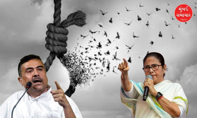 પશ્ચિમ બંગાળમાં SIR અને NRCના વિવાદને પગલે ખેડૂત દ્વારા આત્મહત્યાનો પ્રયાસ અને અન્ય વ્યક્તિની આત્મહત્યા.