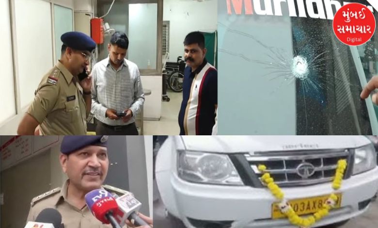 Filmy firing on Mangala Road in Rajkot! PSI himself becomes a complainant against 11 people from two gangs