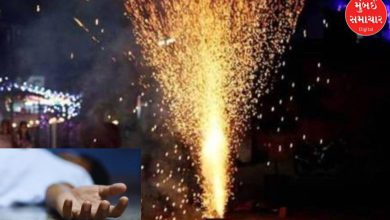 Firecracker 'explosion' became the cause of death, tragic death of a minor due to the mistake of youths in Ahmedabad