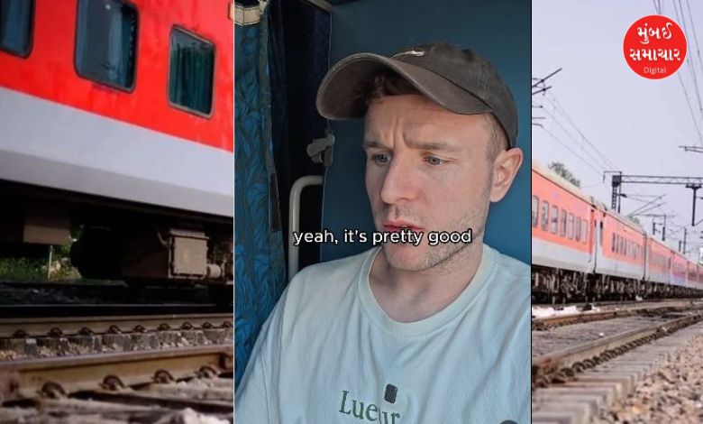 Foreign national praises Indian Railways