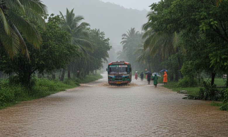 અરબી સમુદ્રના 'ડિપ્રેશન'ની ઘાત: આજે પણ સૌરાષ્ટ્રના ૩ જિલ્લામાં અતિભારે વરસાદની આફત