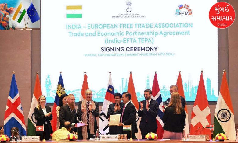 Discussions on a free trade agreement between India and the European Union are in the final stages.