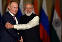 Russian President Vladimir Putin arriving in India to strengthen energy, defence, and trade cooperation during the annual summit.