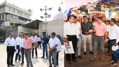 Mahalaxmi Temple Beautification Resumes in Mumbai