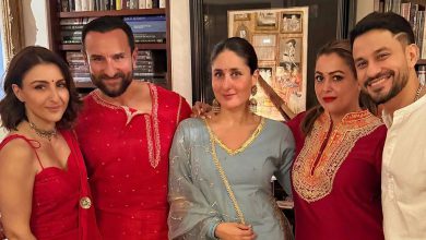Pataudi family celebrates Dhanteras at Soha Ali Khan's house: Brother-sister duo is all smiles...