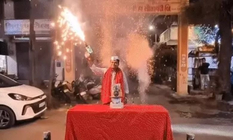 BJP Leader's Birthday Celebration Sparks Controversy