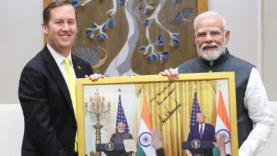 us ambassador-designate sergio gor meets pm narendra modi