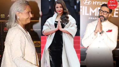Jaya Bachchan and Abhishek Bachchan were busy at an award function and Aishwarya did something like...