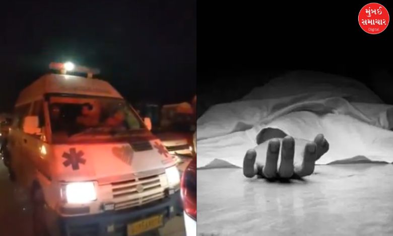 thane bhiwandi road traffic Man Dies in Ambulance Stuck in Traffic